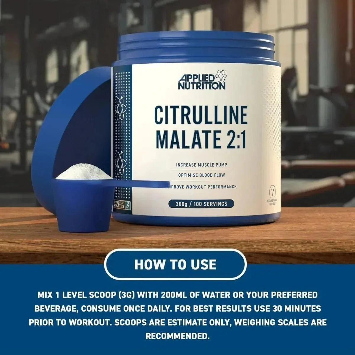 Applied Nutrition Citrulline Malate 300g - Watermelon