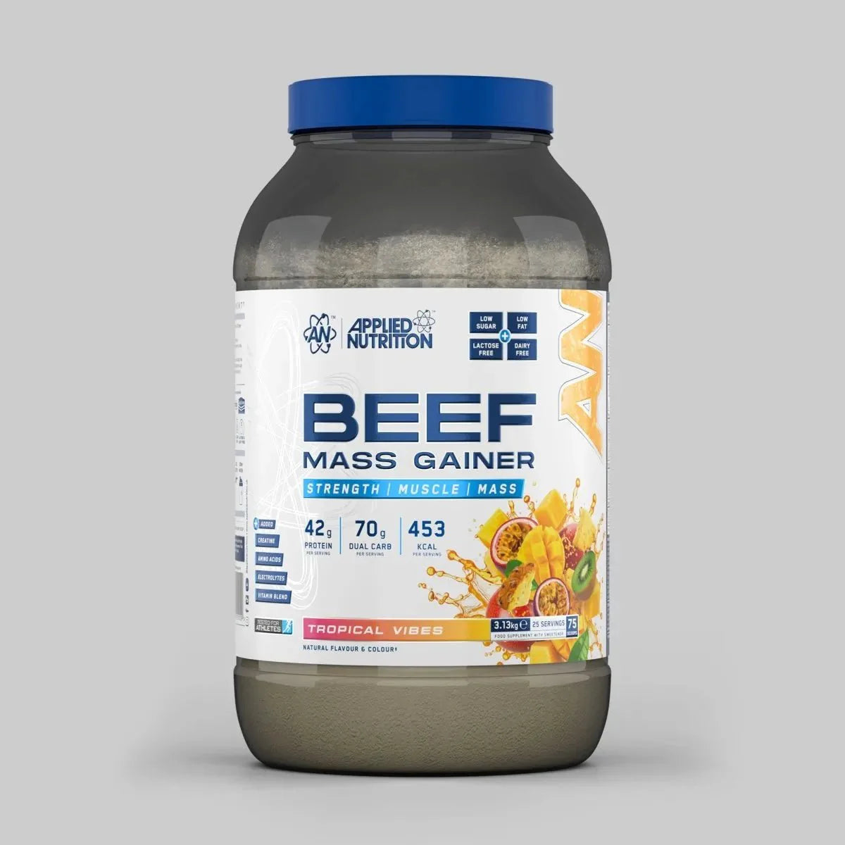 Applied Nutrition Beef Mass Gainer tub - 6 kg Vanilla