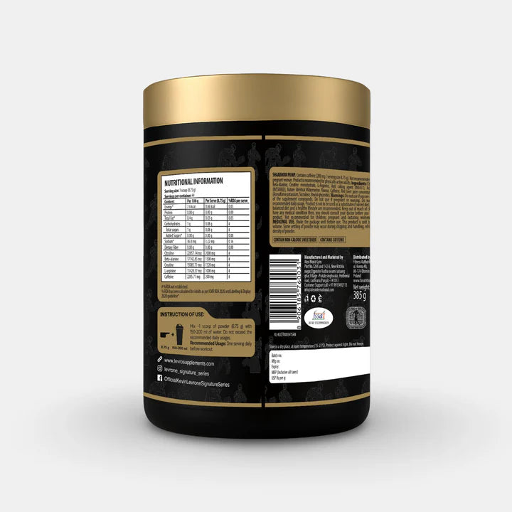 Kevin Levrone Pre-Workout — Green Apple