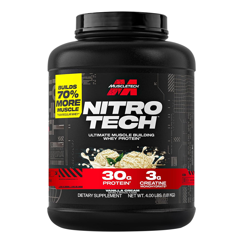 MuscleTech Nitro-Tech Performance Series - Vanilla Cream 4 lbs
