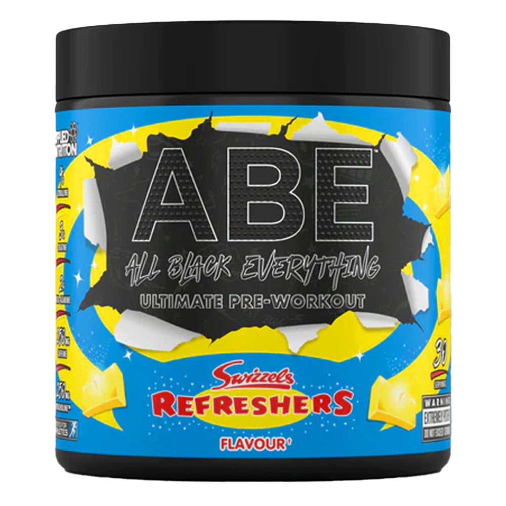 ABE Pre-Workout — Swizzels Refreshers Lemon (front)