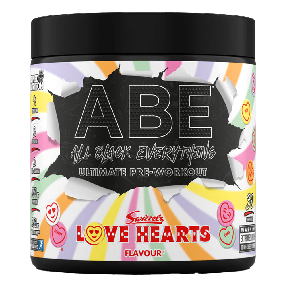 ABE Pre-Workout — Swizzels Love Hearts (front)