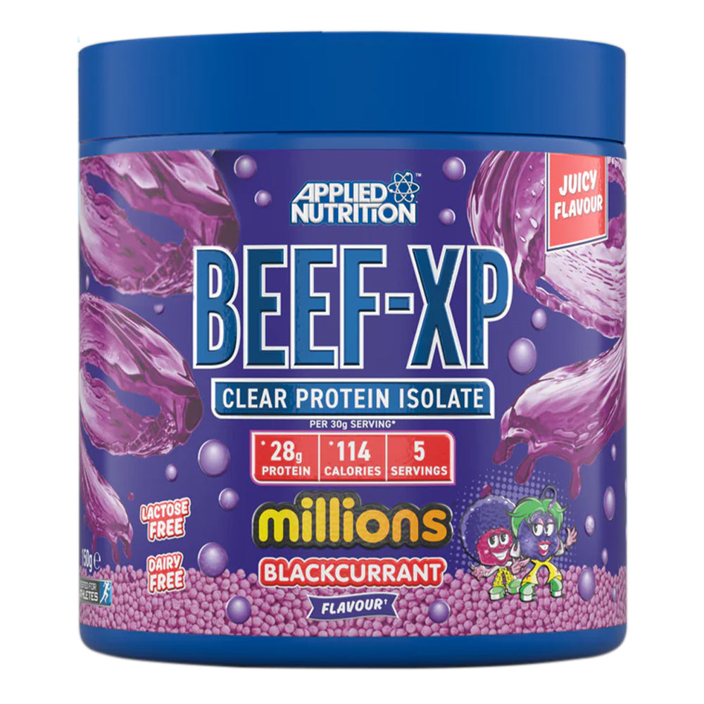 Applied Nutrition Beef-XP Clear Protein Isolate – Millions Blackcurrant (150 g)