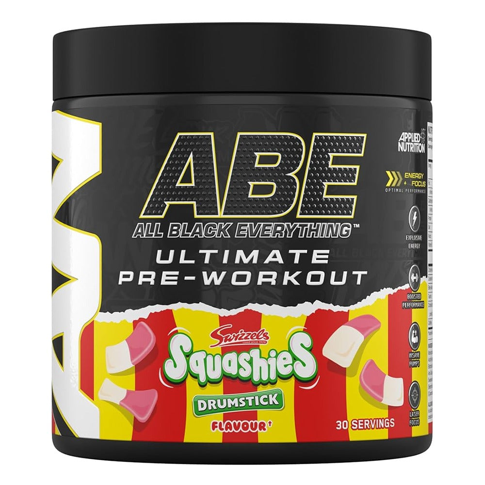 ABE Pre-Workout — Swizzels Drumstick Squashies (front)