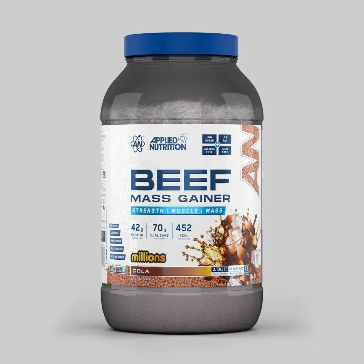 Applied Nutrition Beef Mass Gainer tub - 3 kg Chocolate