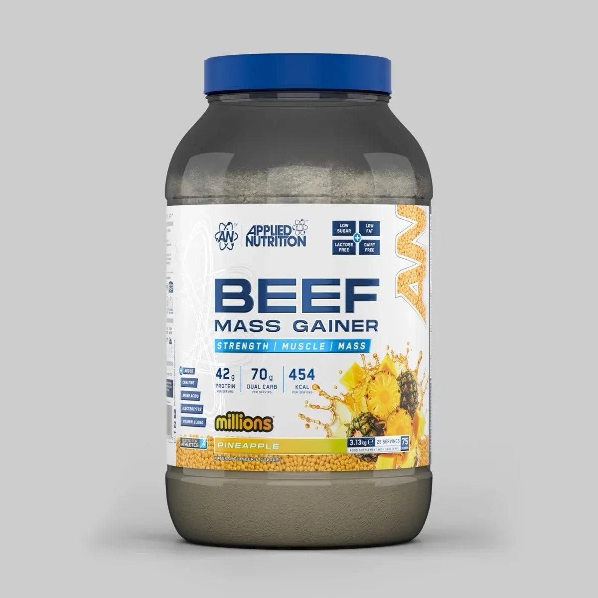 Applied Nutrition Beef Mass Gainer tub - 6 kg Chocolate