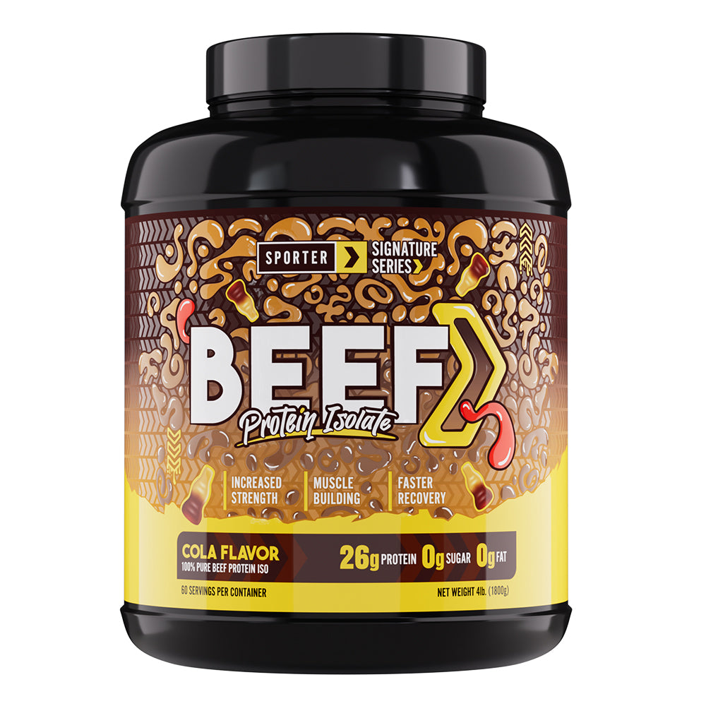 Sporter Beef Isolate — Cola 4 lb