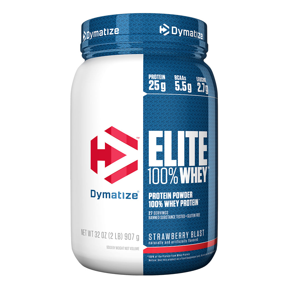 Dymatize Elite 100% Whey — Strawberry Blast