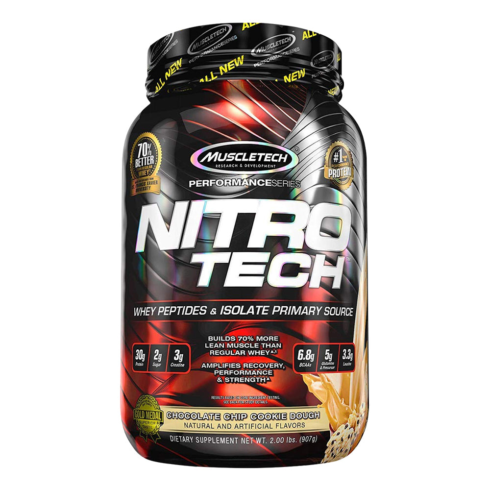 MuscleTech Nitro-Tech Performance Series - Chocolate Chip Cookie Dough 2 lbs
