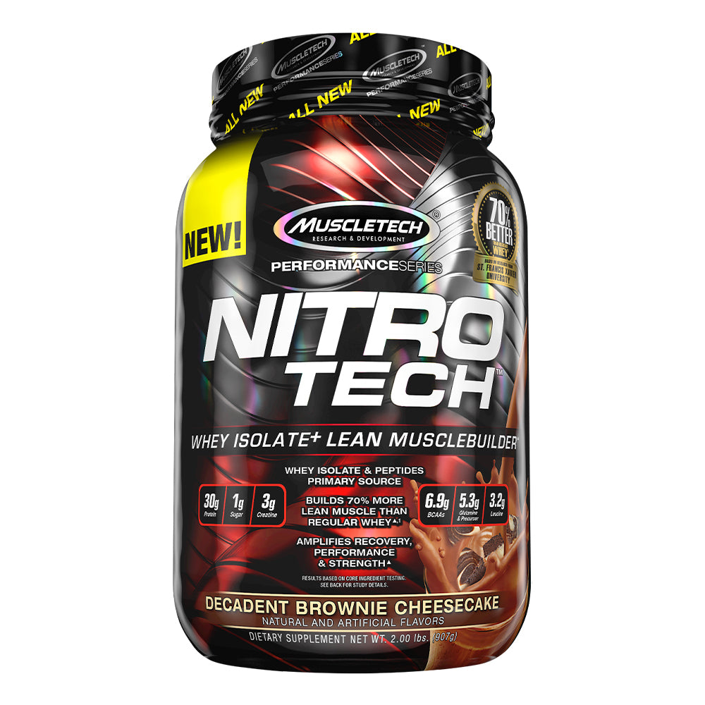 MuscleTech Nitro-Tech Performance Series - Decadent Brownie Cheesecake 2 lbs