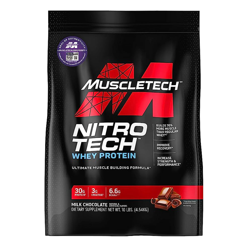 MuscleTech Nitro-Tech Performance Series - Milk Chocolate 10 lbs