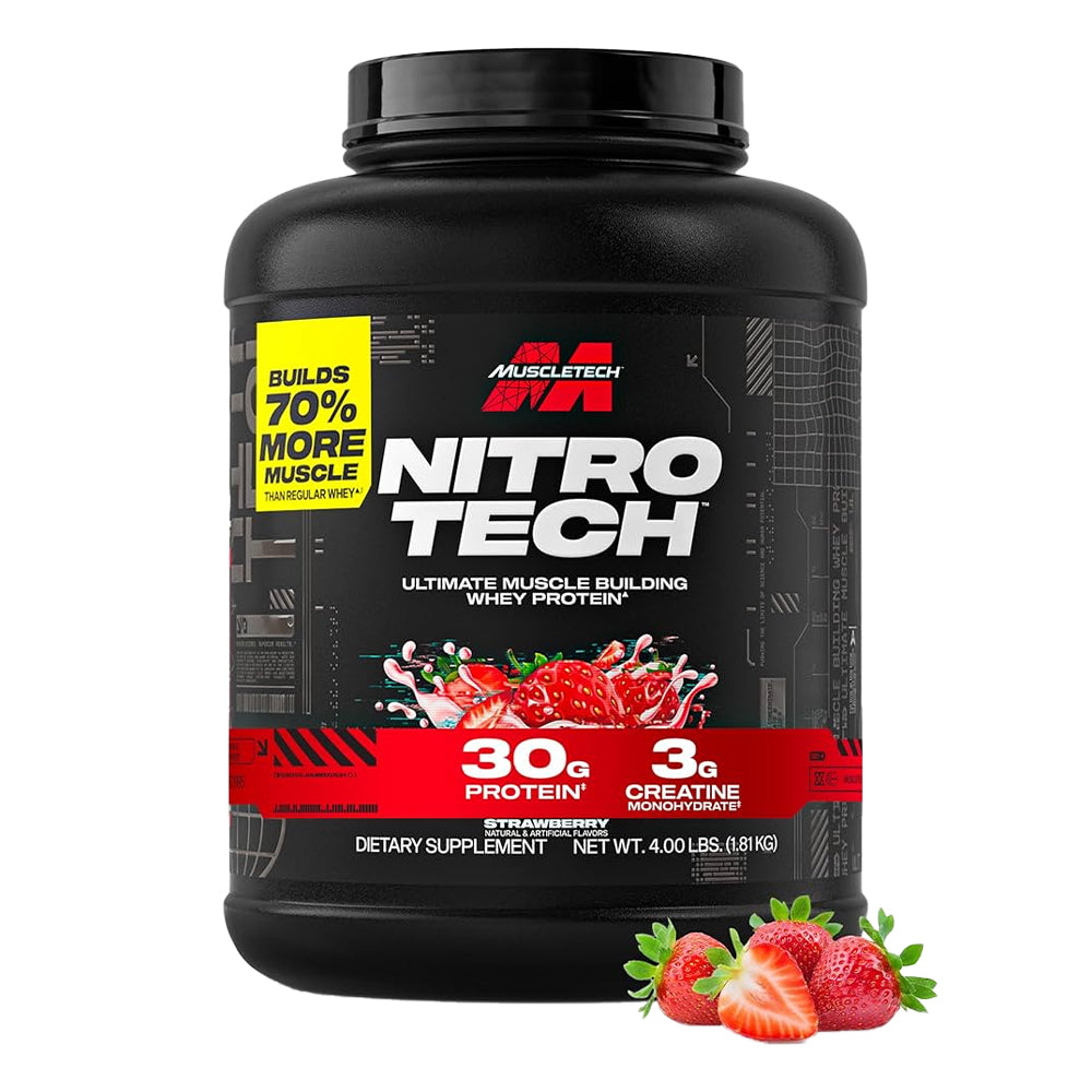 MuscleTech Nitro-Tech Performance Series - Strawberry 4 lbs