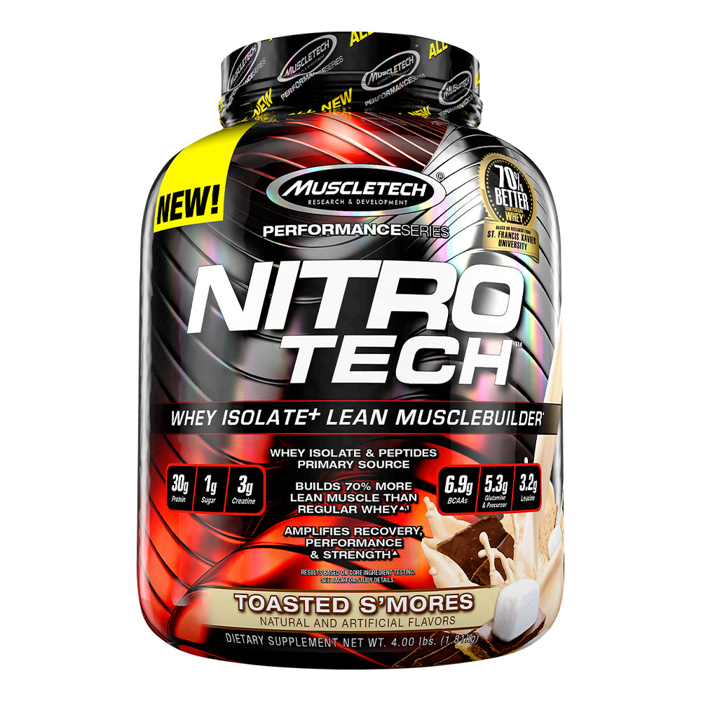 MuscleTech Nitro-Tech Performance Series - Toasted S'Mores 4 lbs