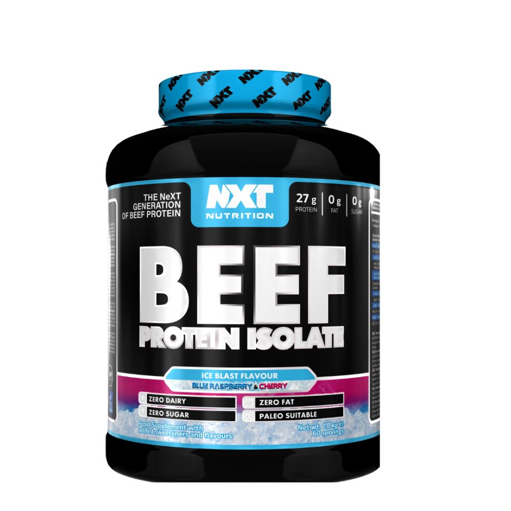 NXT Nutrition Beef Isolate — Ice Blast (Blue Raspberry-Cherry)