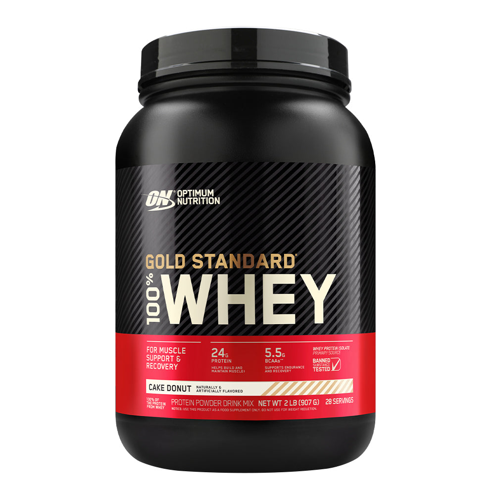 Optimum Nutrition Gold Standard 100% Whey — Cake Donut / 2 lbs (30 Servings)