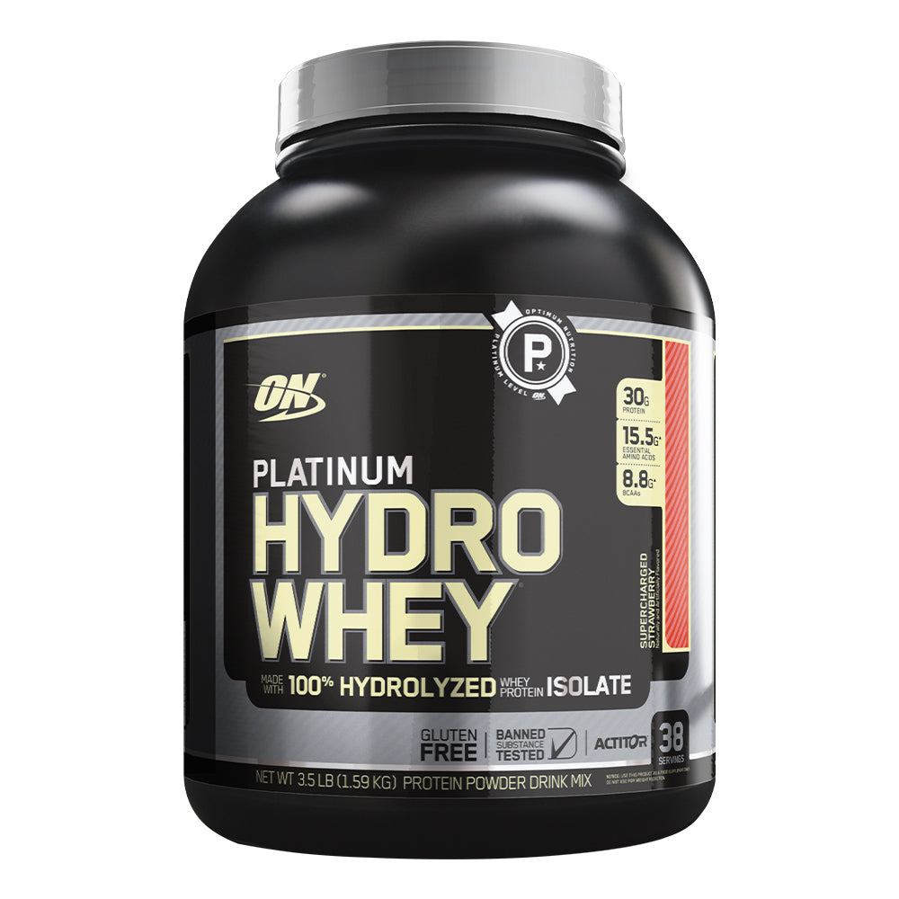Optimum Nutrition Platinum Hydrowhey Supercharged Strawberry