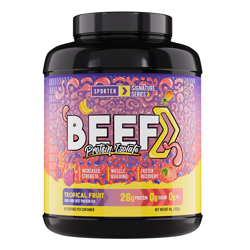 Sporter Beef Isolate — Tropical Fruit 4 lb